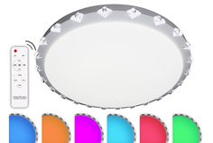 Люстра RGB 80W Natali Kovaltseva, LED LAMPS 81074 Управление с пульта ДУ