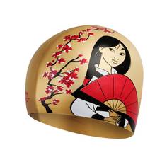 Шапочка для плавания Speedo Disney Mulan Slogan Cap Jr gold