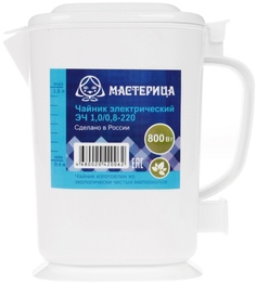 Чайник электрический Мастерица ЭЧ-1.0/0.8-220Б White
