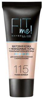 Тональный крем Maybelline Fit Me 115 Розово-бежевый 30 мл