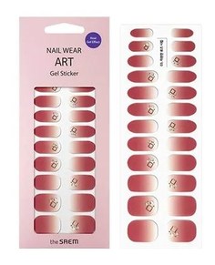 Наклейки для ногтей The SAEM Nail Wear Art Gel Sticker 03 (1 шт)