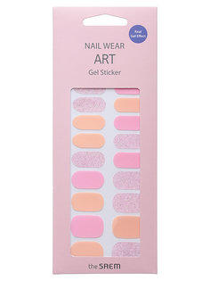 Наклейки для ногтей The SAEM Nail Wear Art Gel Sticker 01 (1 шт)