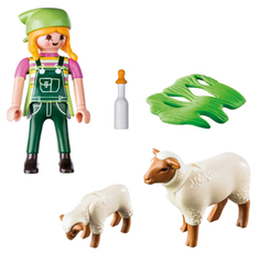 Игровой набор Playmobil Экстра-набор:Фермер с овцами