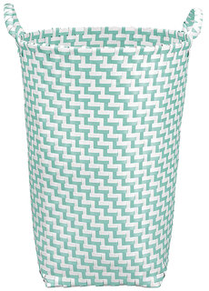 Корзина для белья Kleine Wolke 5882607860 Белый, зеленый