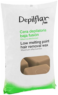 Воск для депиляции Depilflax Какао 1 кг