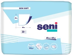 Пеленки гигиенические SENI Soft, 60x60 см, 30 шт (S030-J02)