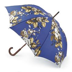 Зонт-трость женский механический Fulton L056-2638 синий