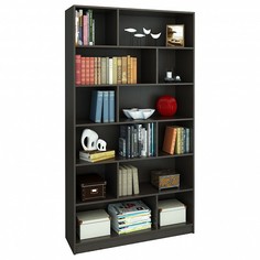 Стеллаж MFMaster Либерти-6 СТЛ-6 114,9х35х207,6 см, коричневый МФ Мастер