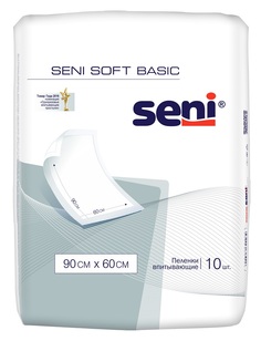 Пеленки SENI Soft Basic 90 x 60 см B010-J03 10 шт.