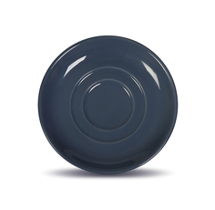 Блюдце круглое 4,5" 112мм синее "Corone Colore" LQ-SK0048-P014 No Brand