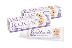 Зубная паста для малышей ROCS BABY АРОМАТ ЛИПЫ, 45 гр (в наборе 2 штуки) R.O.C.S.