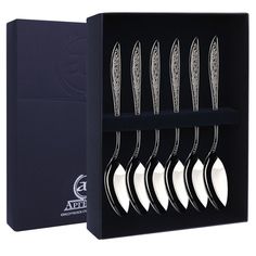 Набор чайной ложки "Морозко" (6 предметов) АргентА