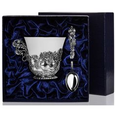 Набор чашка чайная "Натюрморт"+ ложка (2 предмета) АргентА