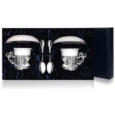 Набор чашек кофейных "Август Октавиан" + блюдца (6 предметов) АргентА