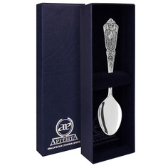 Ложка чайная "Королевская охота" с чернением АргентА