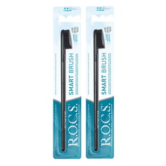 Зубная щётка ROCS КЛАССИЧЕСКАЯ средняя (в наборе 2 штуки) R.O.C.S.