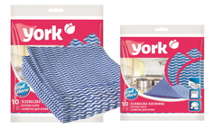 Салфетка для кухни YORK Макарена 10шт. (34х35) (набор из 2 штук)