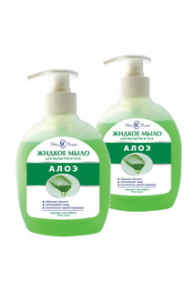 Жидкое мыло Алоэ 300мл (Набор из 2 штук) Невская косметика