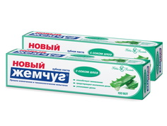 Зубная паста Невская косметика С соком Алоэ 100мл (Набор из 2 штук)