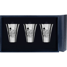 Набор стопок "Герб" (3 предмета) АргентА