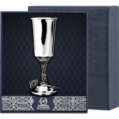 Рюмка "Виноград" с чернением АргентА