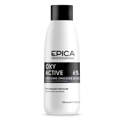 Окисляющая эмульсия Epica Oxy Active 20 vol 6 % с маслом кокоса и пантенолом 150 мл