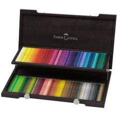 Набор карандашей цветных Faber-castell "Polychromos" 120 шт проф-ные в дереве