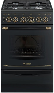 Газовая плита GEFEST ПГ 5100-02 0183 Black Гефест