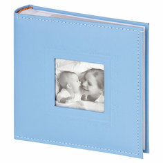 Фотоальбом BRAUBERG "Cute Baby" на 200 фото 10х15 см, под кожу, бумажные страницы, 391142