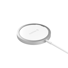 Беспроводное зарядное устройство Deppa MagSafe, 5 W, white