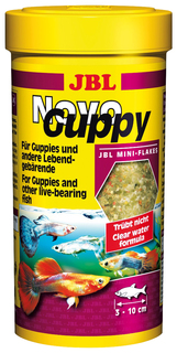 Корм для рыб JBL NovoGuppy, хлопья, 250 мл