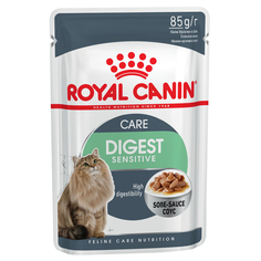 Влажный корм для кошек ROYAL CANIN Digest Sensitive, мясо, 12шт, 85г