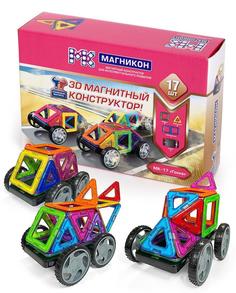 Магнитный конструктор МАГНИКОН МК-17 Гонка