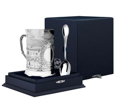 Набор для чая АргентА "Гербовый" в футляре