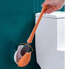 Ершик из эластичного силикона Brush, оранжевый Baziator