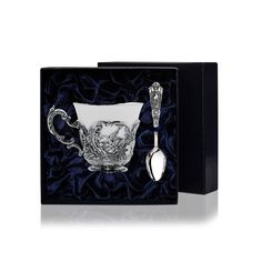 Набор чашка чайная "Королевская охота"+ ложка (2 предмета) АргентА