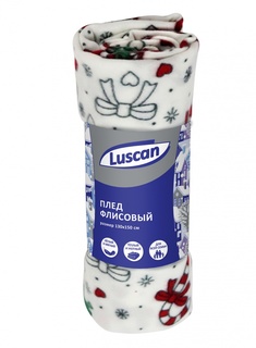 Плед Luscan флис Подарки 130x150 см