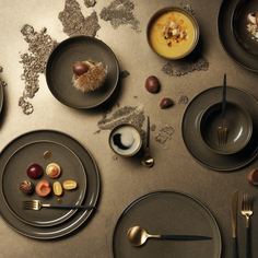 Салатник ASA Selection Kolibri 18см, коричневый