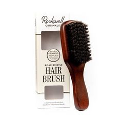 Щетка для бороды и волос Rockwell Hair Brush щетина кабана