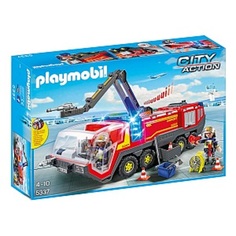 Игровой набор Playmobil PLAYMOBIL Пожарная машина со светом и звуком
