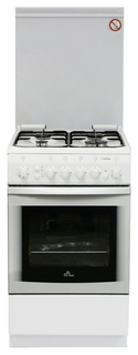 Газовая плита DeLuxe 506040.01г White