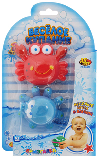 Веселое купание. игрушка- брызгалка для ванной pt-00519(wa-c7549)