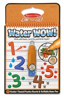 Раскраска Melissa&doug рисуем водой цифры