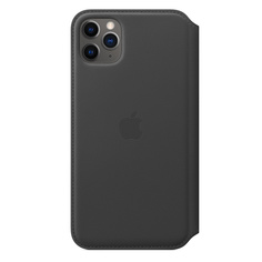 Чехол Apple для iPhone 11 Pro Max Leather Folio - Black