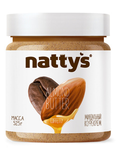 Миндальная паста Nattys COFFETTY с кофе , 525 г