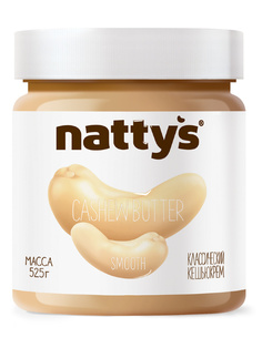 Паста Nattys Smooth кешью 525 г