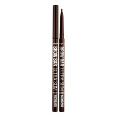 Карандаш для бровей luxvisage brow bar ultra slim тон 304 chocolate