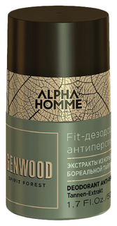 Дезодорант антиперспирант ALPHA HOMME GENWOOD для тела ESTEL PROFESSIONAL 50 мл