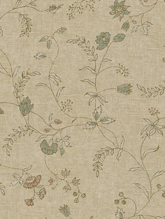 Дизайнерские обои Seabrook TAPESTRY, США, акрил/бумага, моющиеся, Бежевые, 0,52х10м