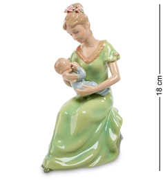 Муз. статуэтка Мама с ребенком Pavone